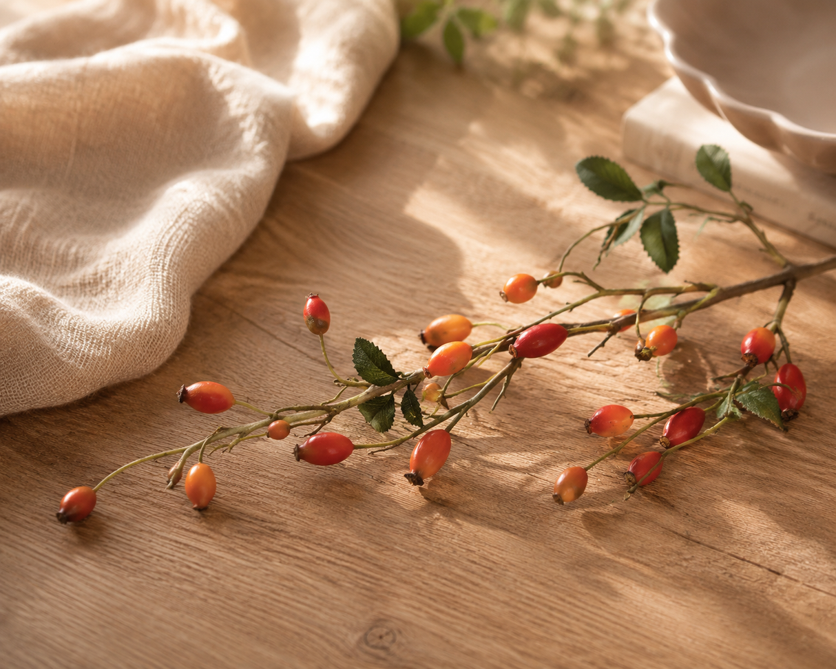 Rosehip Zaffiro Spray orange 109 cm