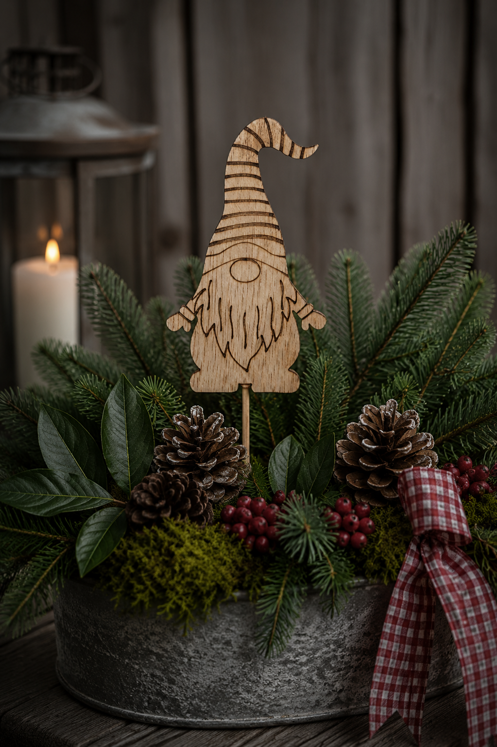 Sticks Tomte Trä