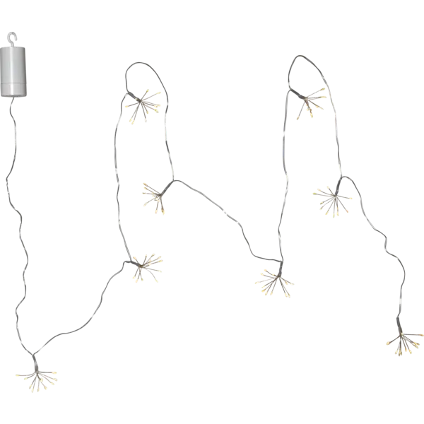 Ljusslinga Flower Silver 96 L
