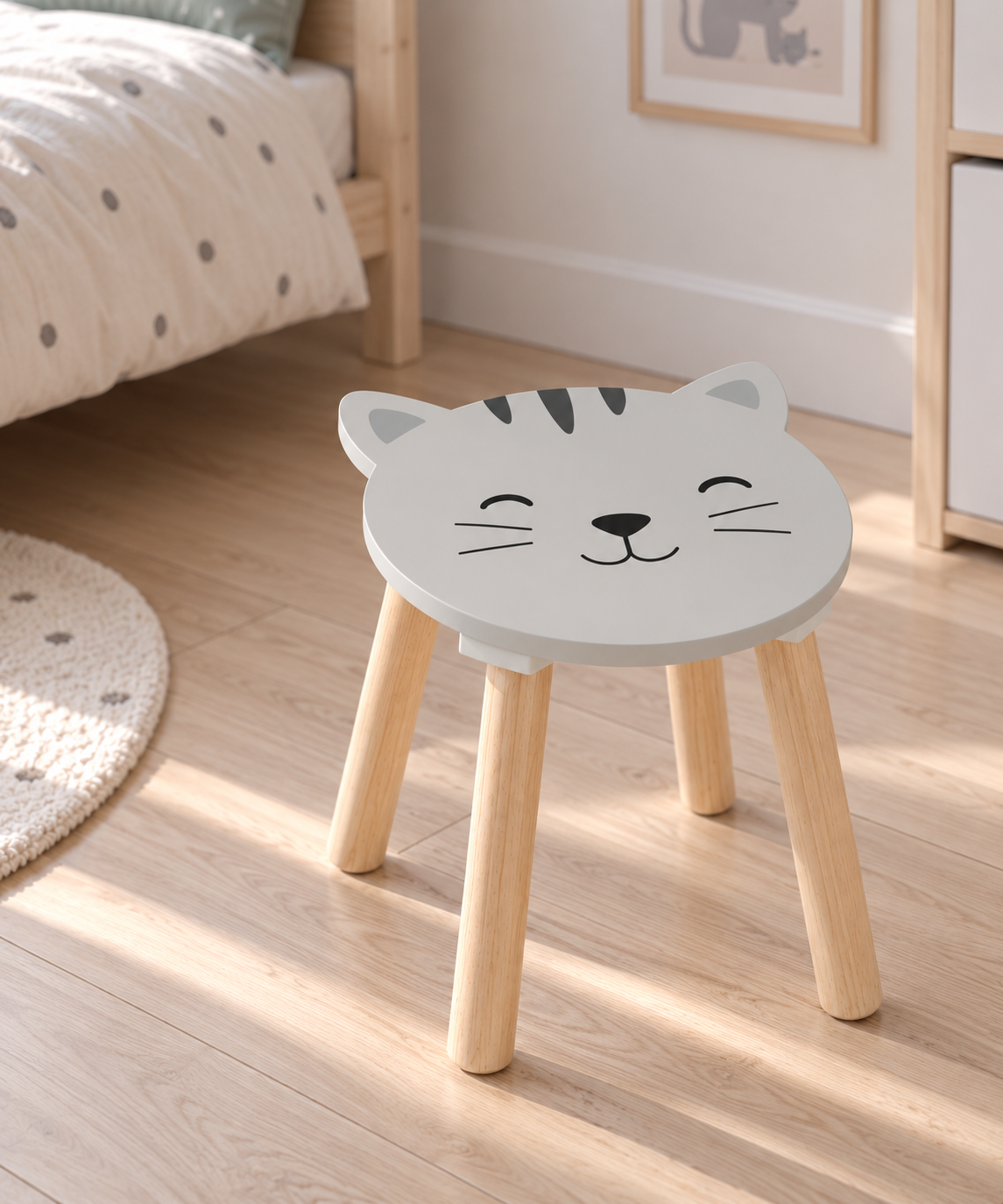 Barnpall med kattmotiv