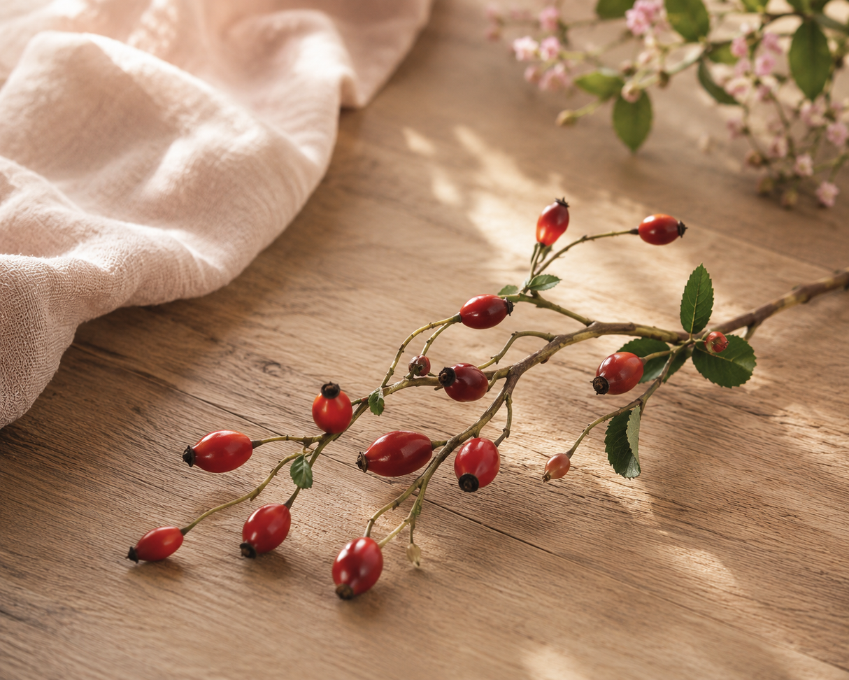 Rosehip Zaffiro Spray röd 84 cm