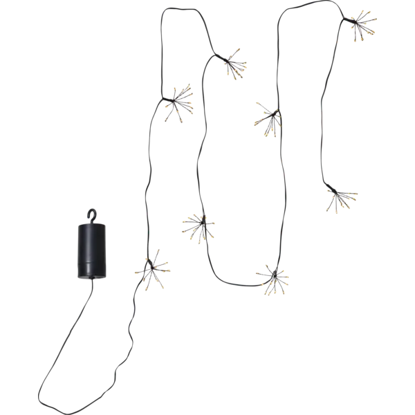 Ljusslinga Flower svart 96 L
