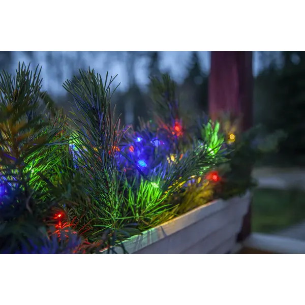 Ljusslinga LED 'Dew Drop Micro Multi' 15m