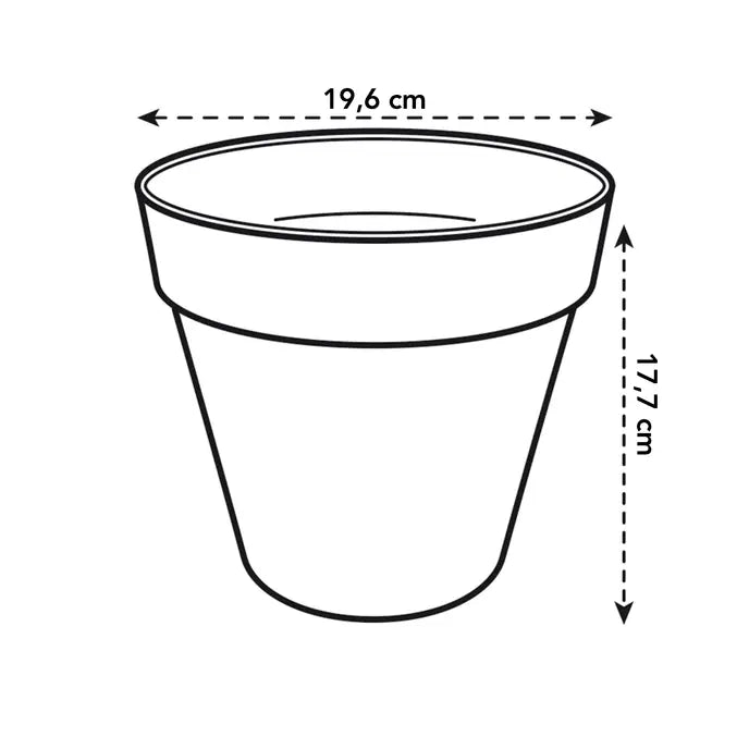 Loft Urban Round 20cm - White