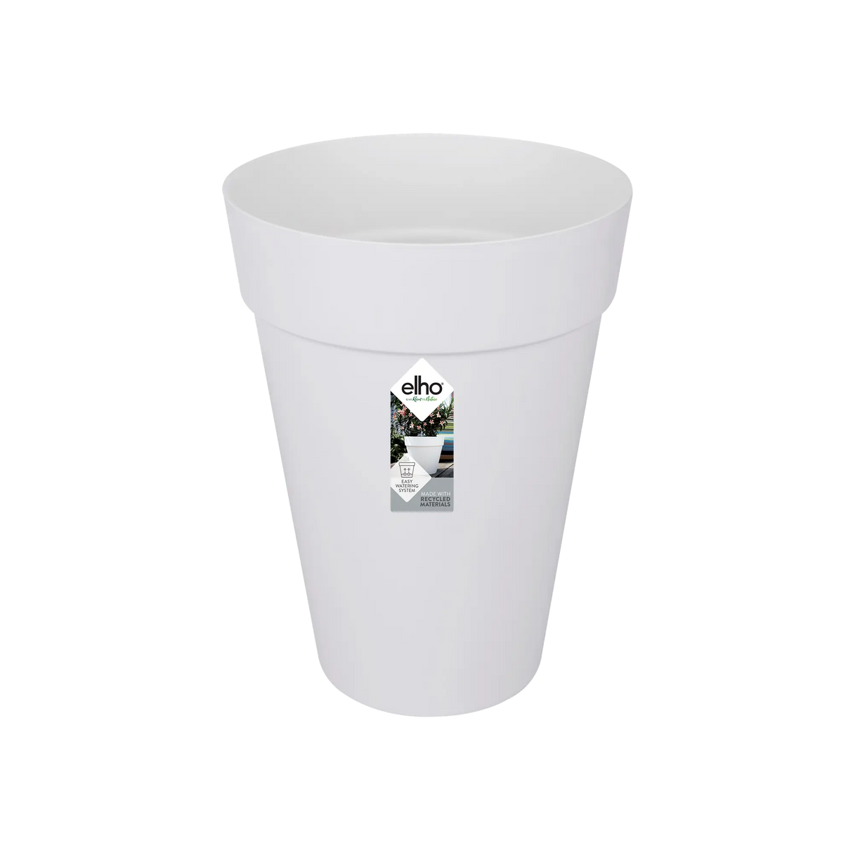 Loft Urban Round High 34cm - White