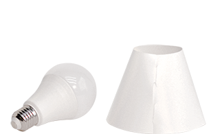 Växtbelysning LED-lampa 15W med skärm