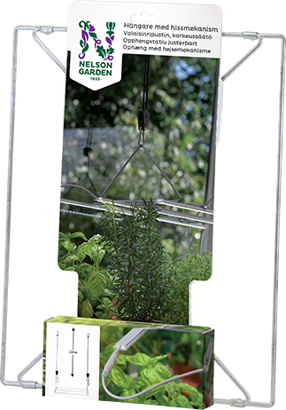 Växtbelysnings Hängare med hissmekanism