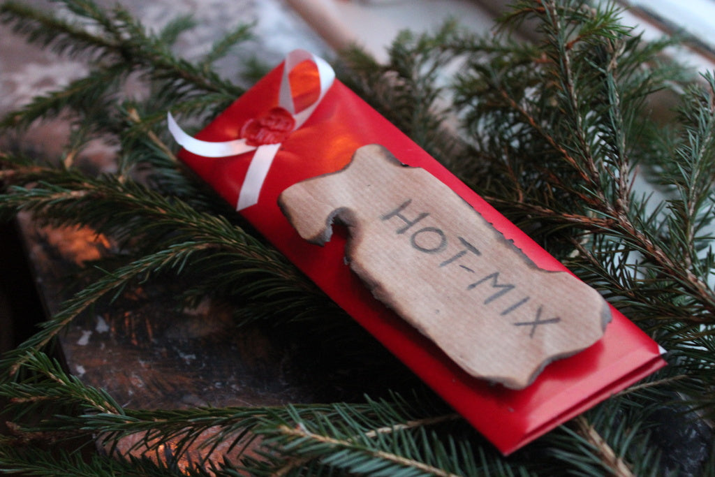 Skapa egna fröpåsar till jul – steg-för-steg vikning och såanvisningar; hållbar julklapp med fröer av paprika, tomat och stark chili (HOT-MIX) för odling och trädgård.