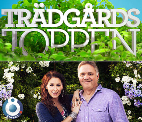 Trädgårdstoppen på TV8 – Doreen Månsson och Peter Englander guidar till Sveriges vackraste privata trädgårdar med tips om odling, inspiration och medelhavsträdgård från Apotekarns