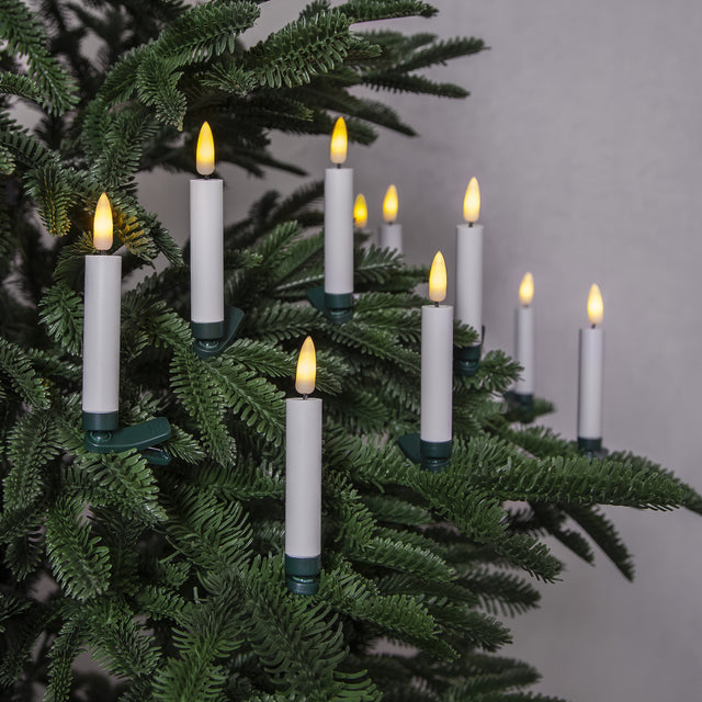Julgransbelysning Flamme 10LED