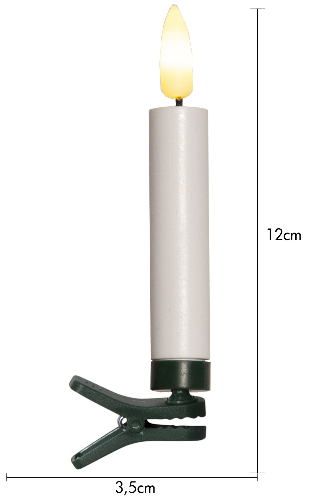 Julgransbelysning Flamme 10LED