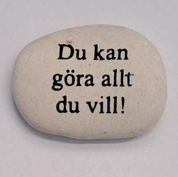 Sten 'Du Kan Göra Allt Du Vill'