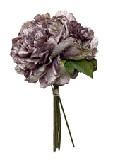 PEONY HYDRANGEA BUNDLE DRY PURPLE