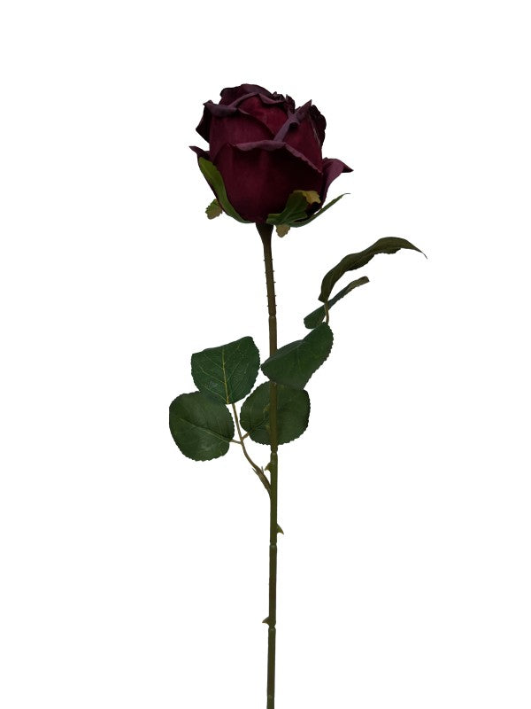 ROSE SINGLE DARK RED