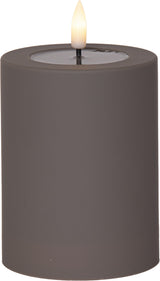 LED Blockljus Flamme Soft Mullvad 7,5x12,5 cm