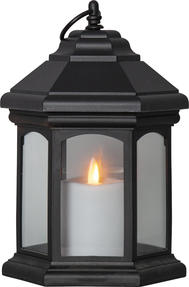 Lykta Linta Svart 26 cm