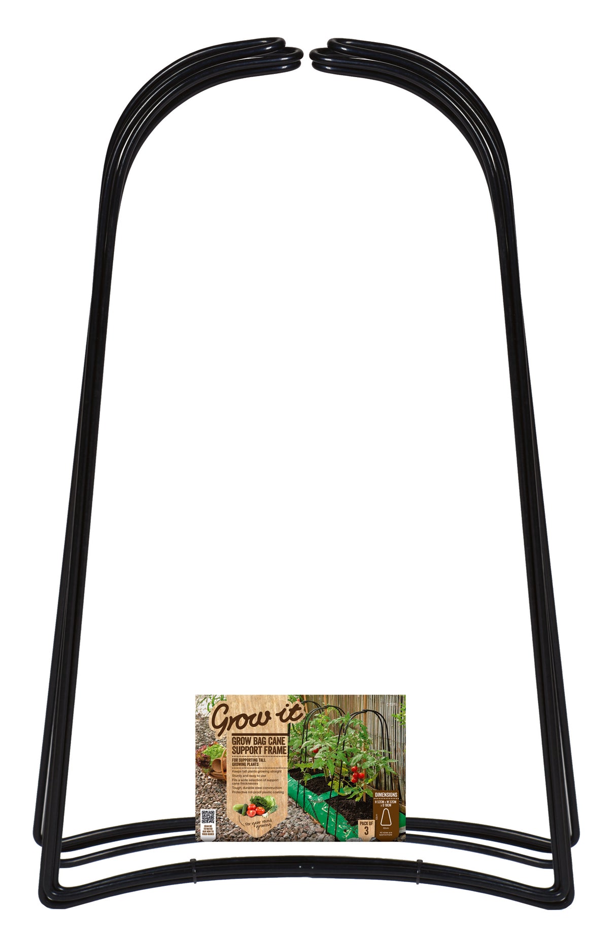 Växtstöd för Odlingssäck 52x31x18cm - 3st
