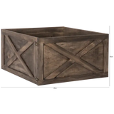 Tillbehör Woody Brun box 45x25 cm