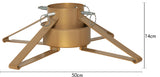 Julgransfot Granig Gold Guld metal 50x14 cm
