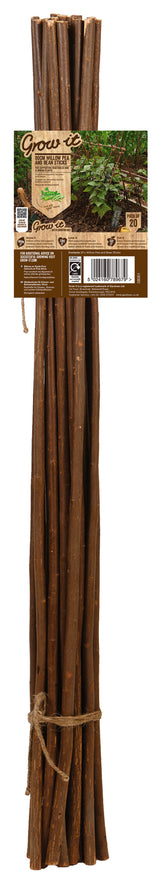 Växtstöd 'Willow Pea Stick' H90cm 20st