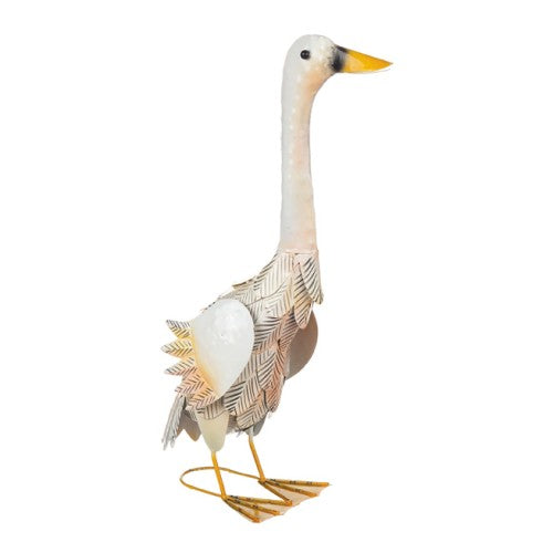 Anka i hamrad plåt 35cm