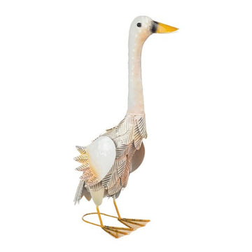Anka i hamrad plåt 35cm