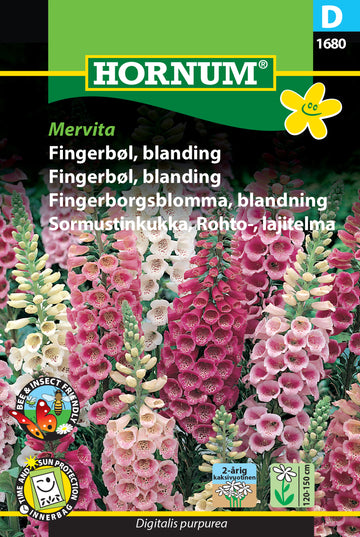 Fingerborgsblomma Mix 'Mervita' frö