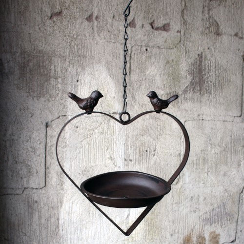 Fågelmatare i Järn 23x25cm