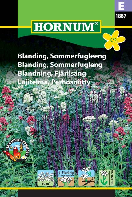 Blomsterprakt Mix 'Fjärilsäng' frö