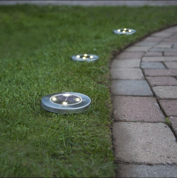 Gräsmattebelysning 'Lawnlight' Solcell 3-p