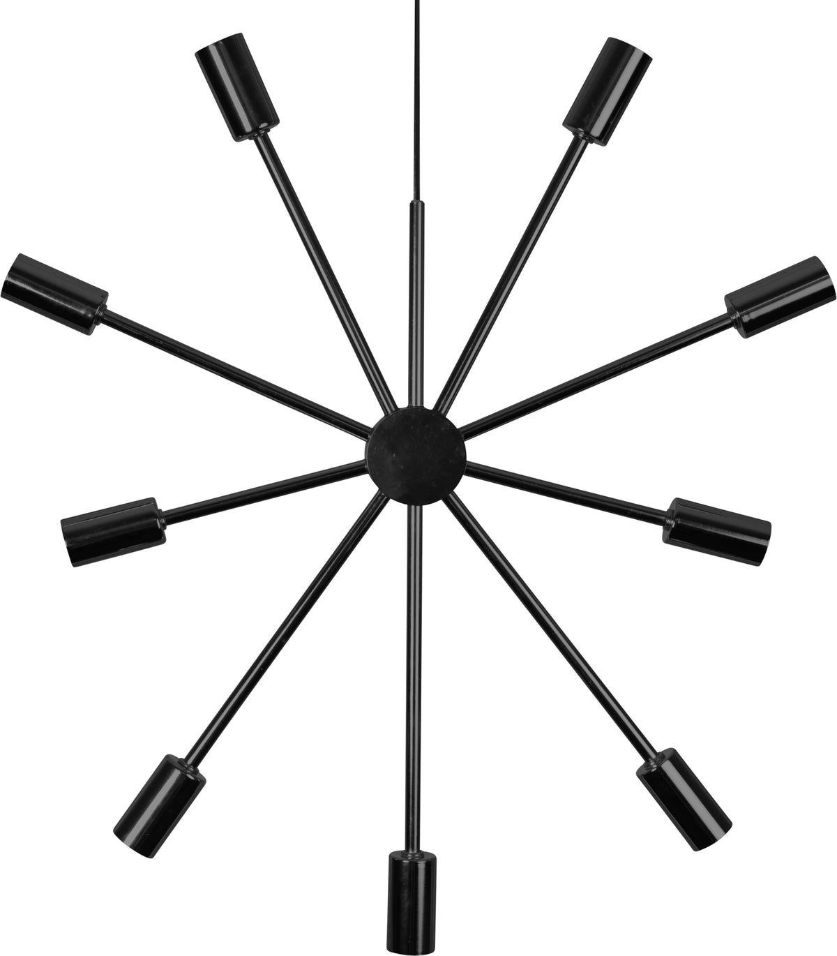 Stjärna Pix Svart metall