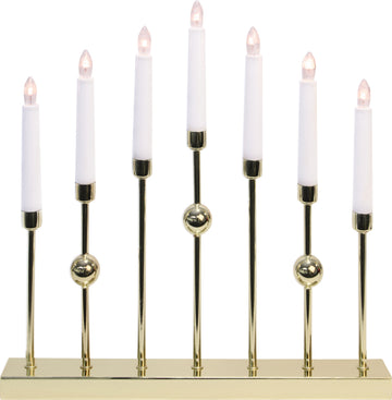 Ljusstake Gustavo Mässing metall 7L