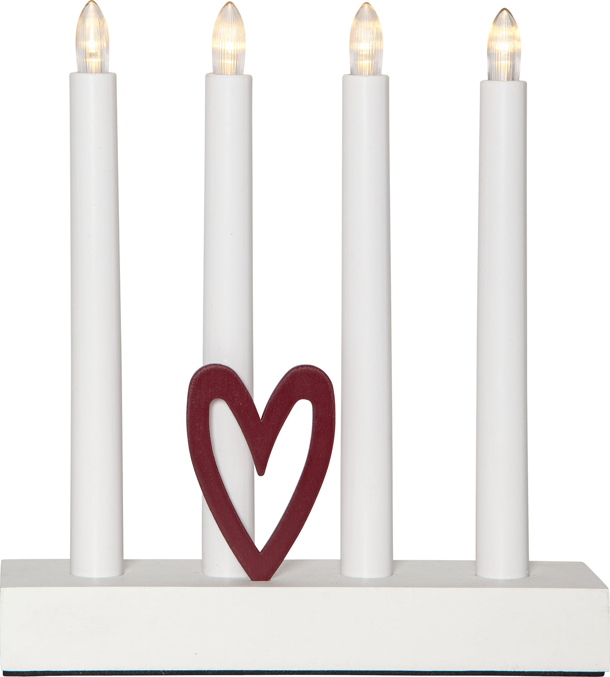 Ljusstake Hilma Vit B/O 4L