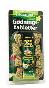 HORNUM Gödningstabletter 10st