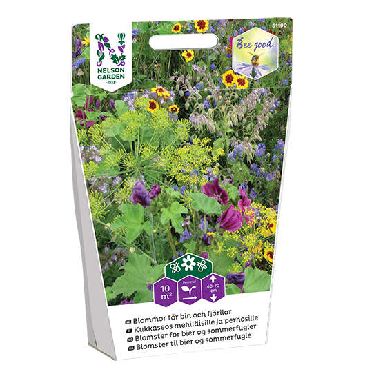 Gräsfrö 'Blommor för bin och fjärilar'
