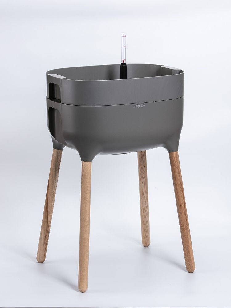 Odlingslåda 'Urbalive High Planter' Anthracite