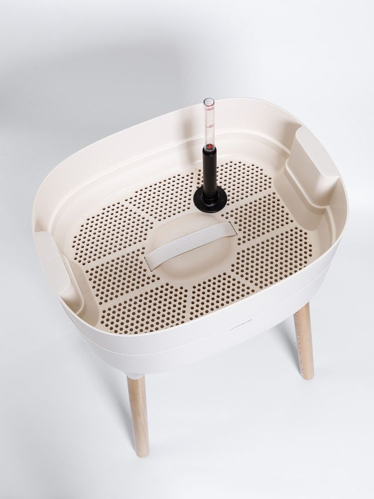 Odlingslåda 'Urbalive High Planter' Ivory