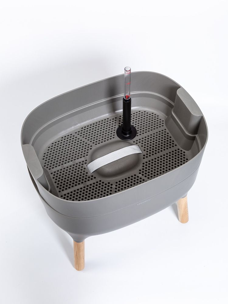 Odlingslåda 'Urbalive High Planter' Anthracite