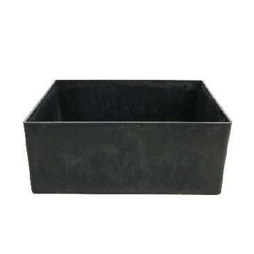 Plastfat Gråsvart 18x7cm