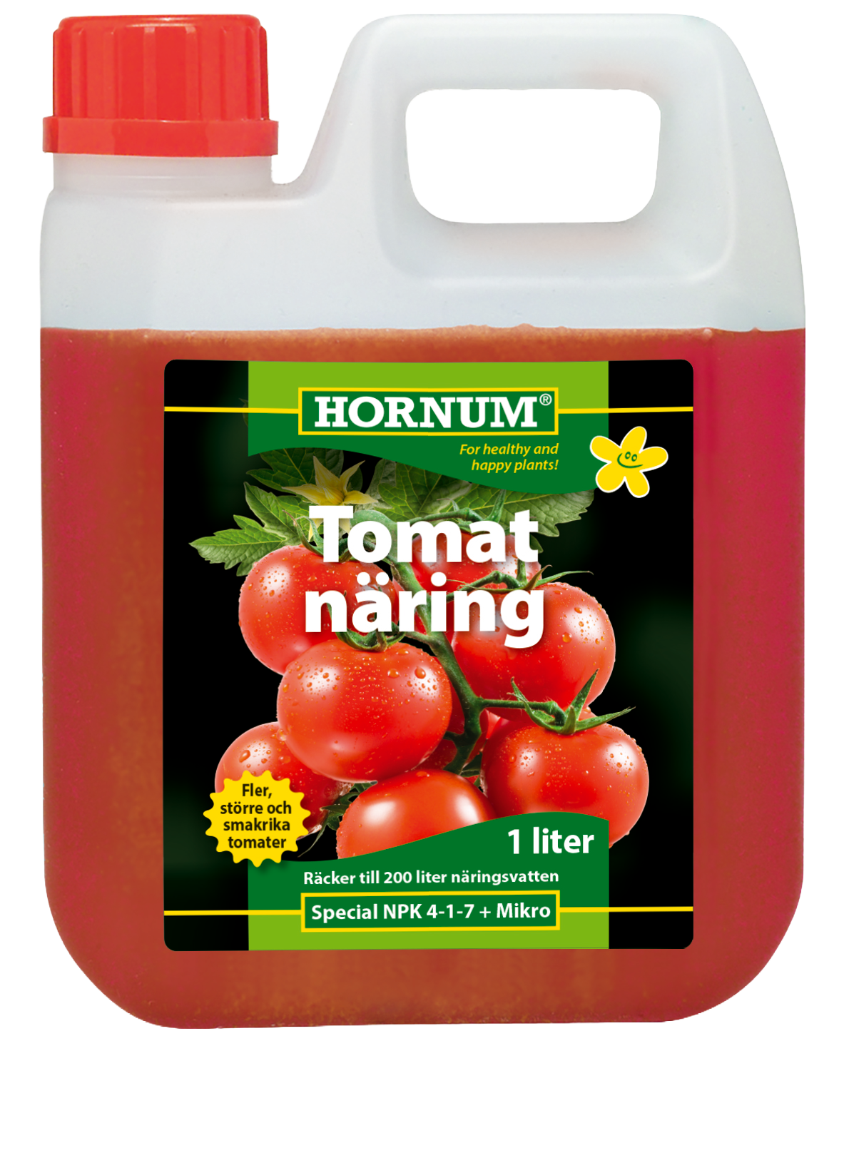 HORNUM Tomatnäring NPK 4-1-7 1l