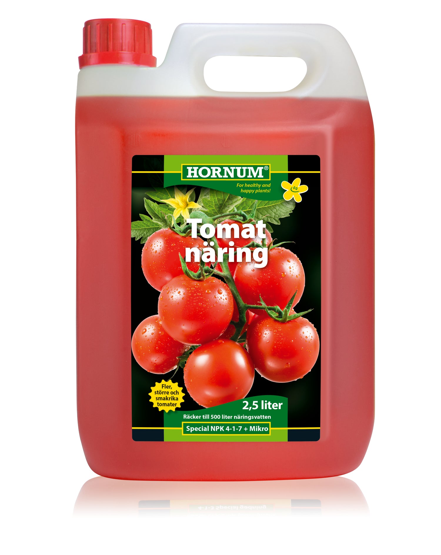 HORNUM Tomatnäring NPK 4-1-7 2,5l