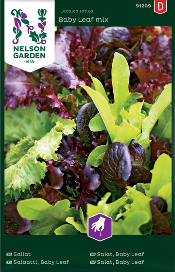 Sallat 'Baby Leaf Mix' frö