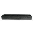 Plastbricka Gråsvart 42x10cm