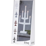 Ljusstake Trapp Röd 5L