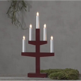 Ljusstake Trapp Röd 5L