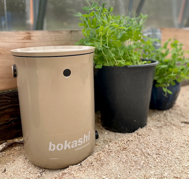 Bokashi 2.0 'Cappuccino' 2st inkl 1kg strö