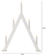 Ljusstake Albo Vit A-form 9L