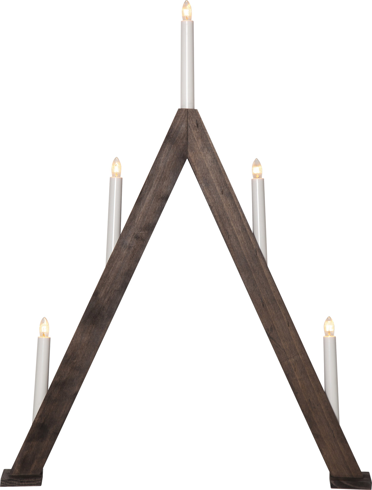 Ljusstake Albo Brun A-form 9L