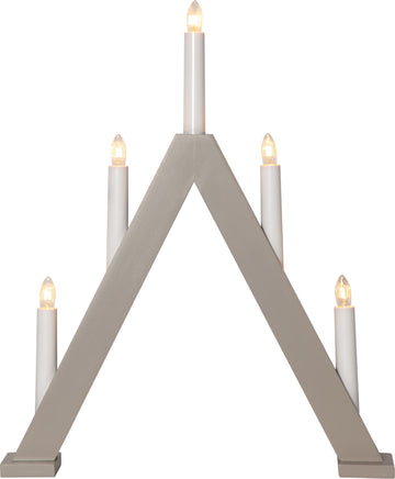 Ljusstake Albo Beige A-form 9L