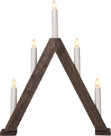 Ljusstake Albo Brun A-form 9L